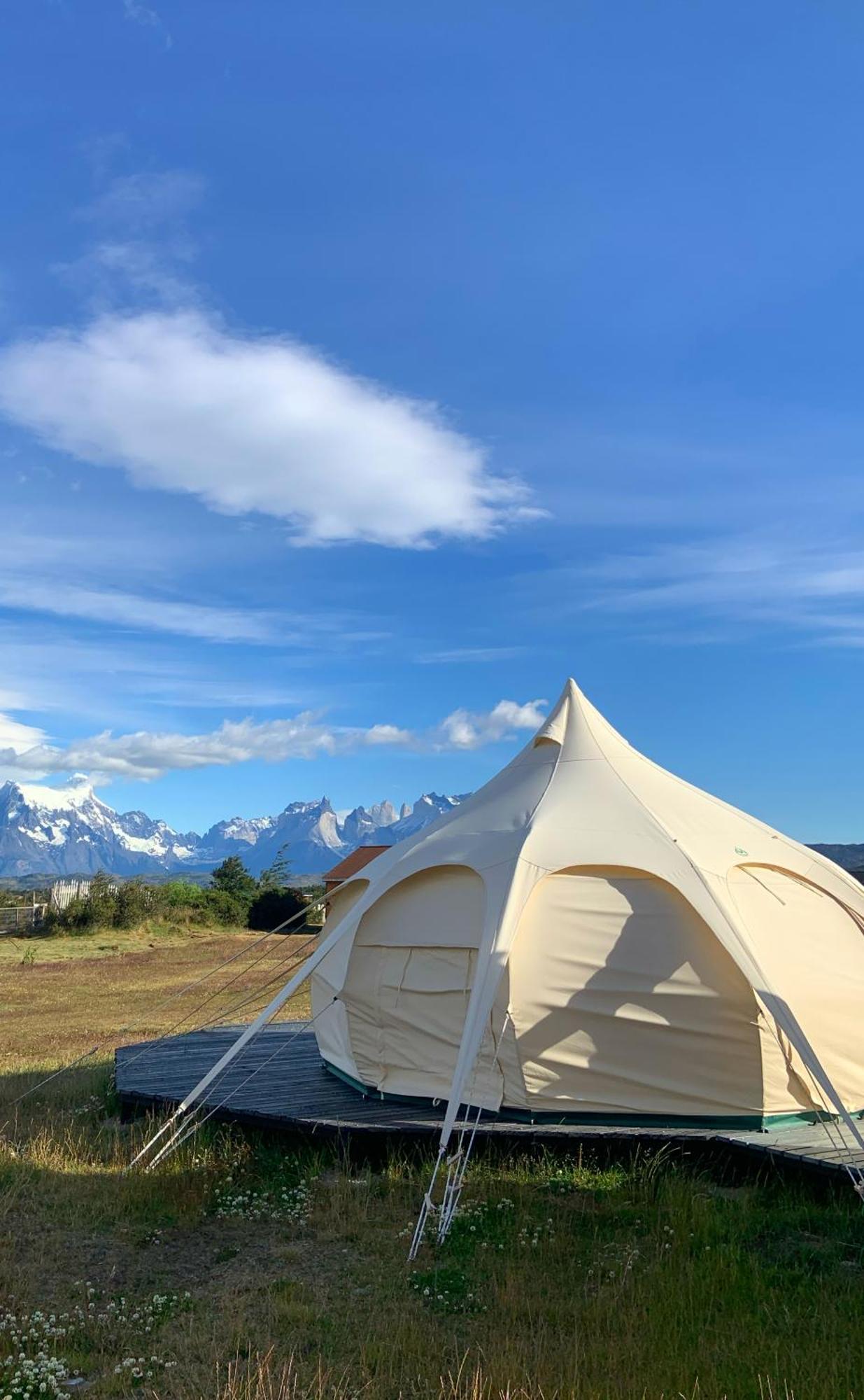 Chilenativo Riverside Camp Torres del Paine National Park Εξωτερικό φωτογραφία